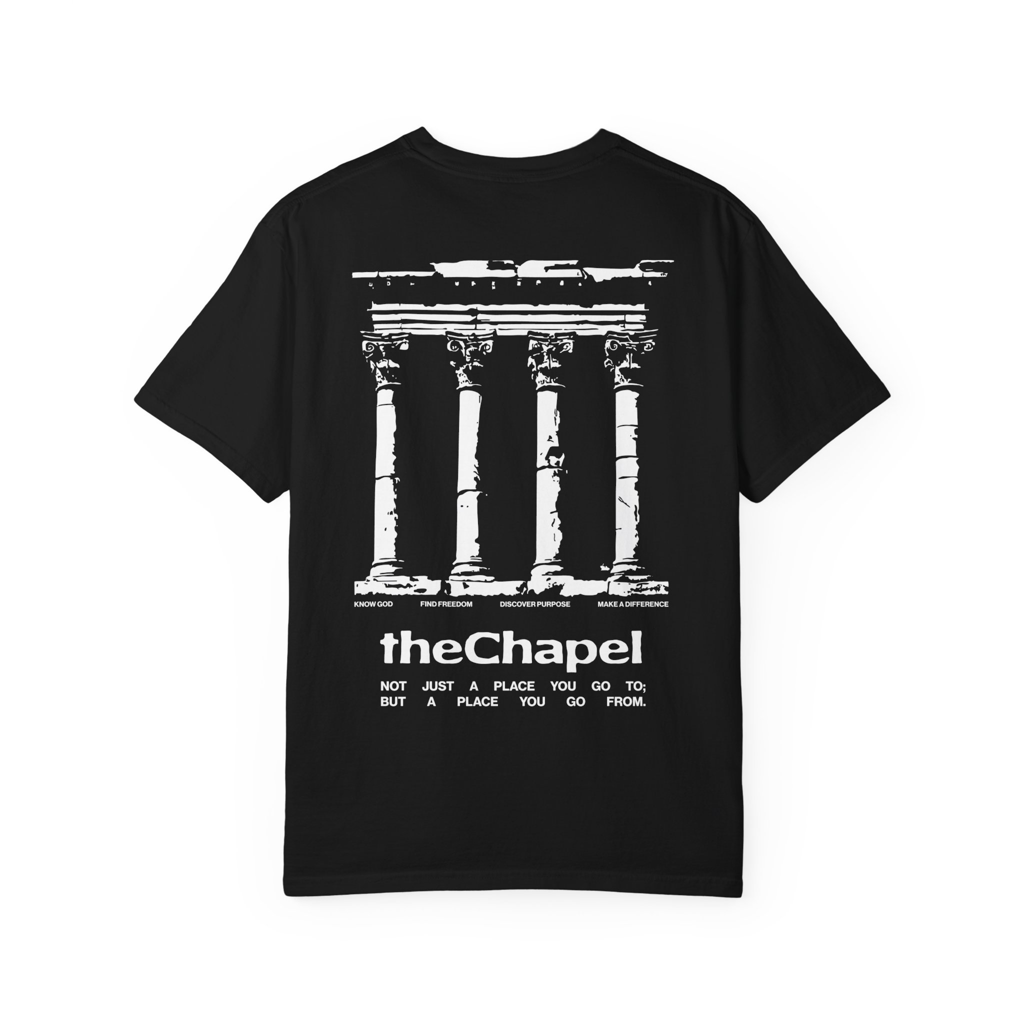 4 Pillars: Classic Garment-Dyed T-Shirt - Image 4